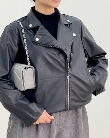 کت چرم سیمین(118)کد:6033